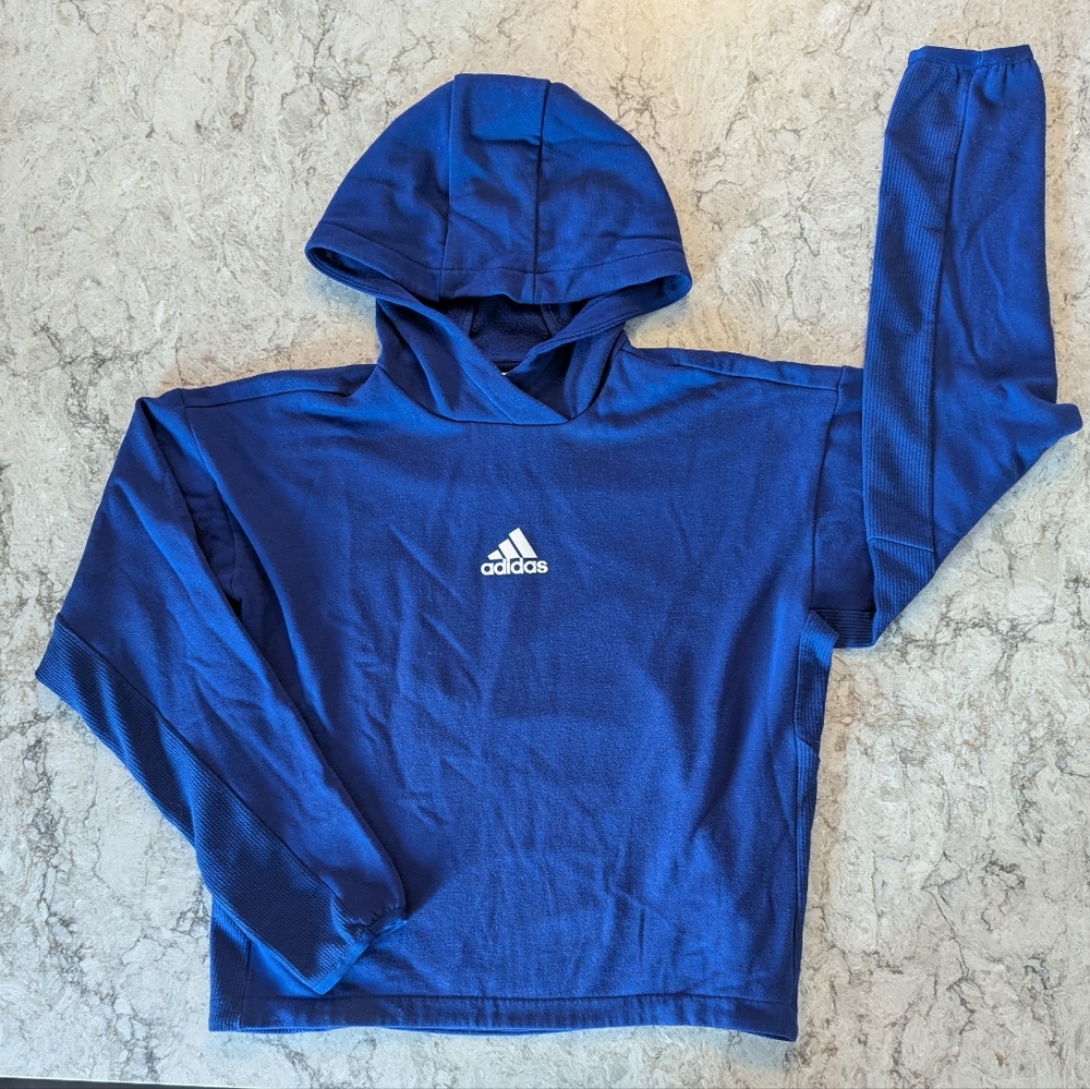 Adidas Blue Hoodie